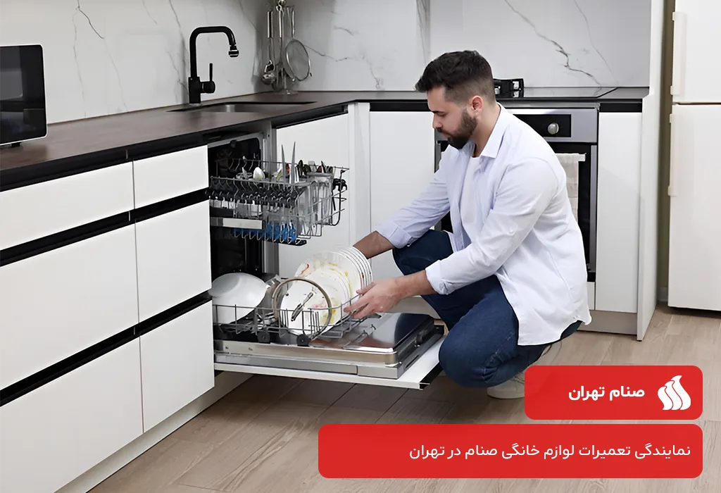 نمایندگی تعمیرات ظرفشویی صنام در تهران و حومه | اعزام تعمیرکار به محل